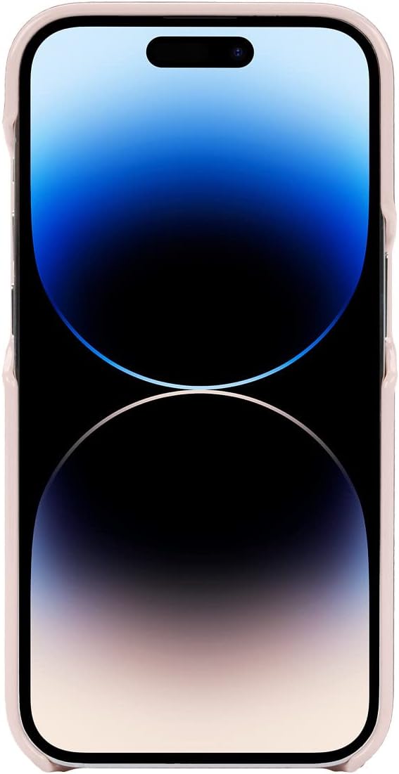 Kate Spade New York iPhone 14 Pro Folio Case, Black/Pale Vellum Bumper/Pale Vell
