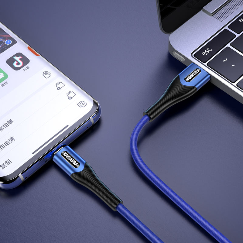 Kaku KSC-724 XIAOYUN PD smart Fast Charging Cable (Type-C to Lightning), Blue (N
