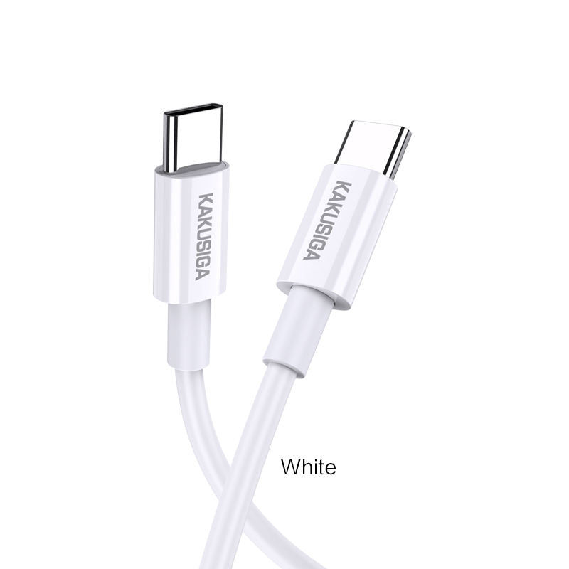 Kaku KSC-952 MINGDI PD60W Sillicone fast charging data Cable (Type-C to Type-C),