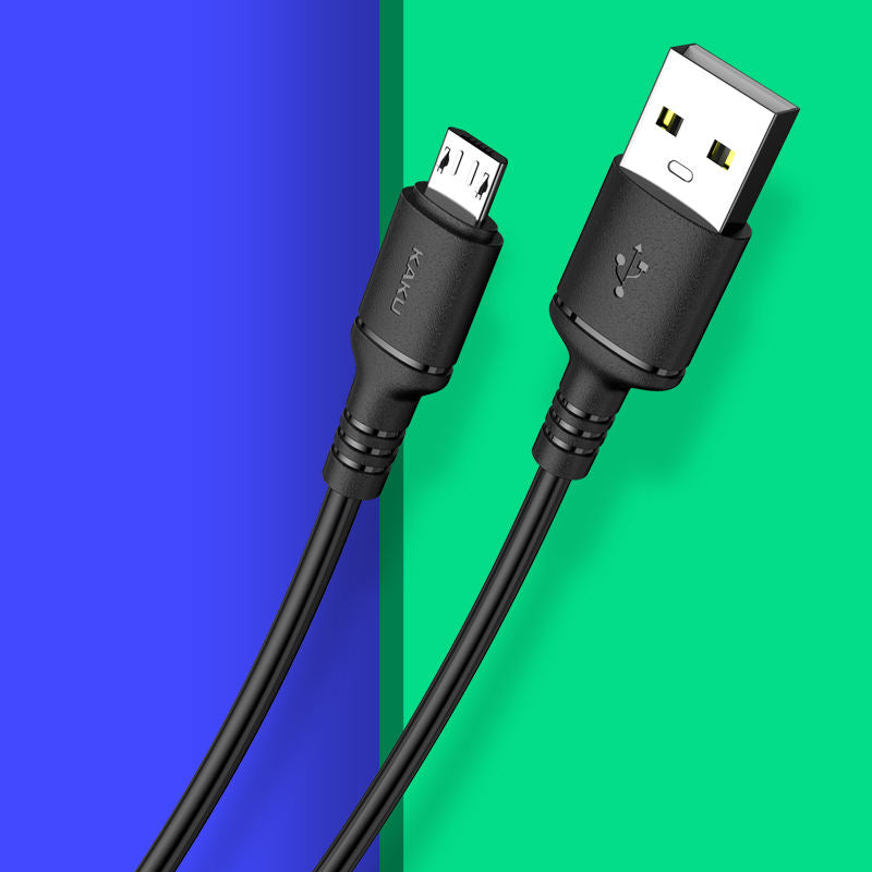 Kaku KSC-806 LIXING Smart Fast Charging Data Cable (Micro), Black (New)