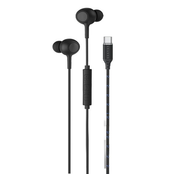 SEEKEN SSC-918 STEREO C-BLK EARPHONE