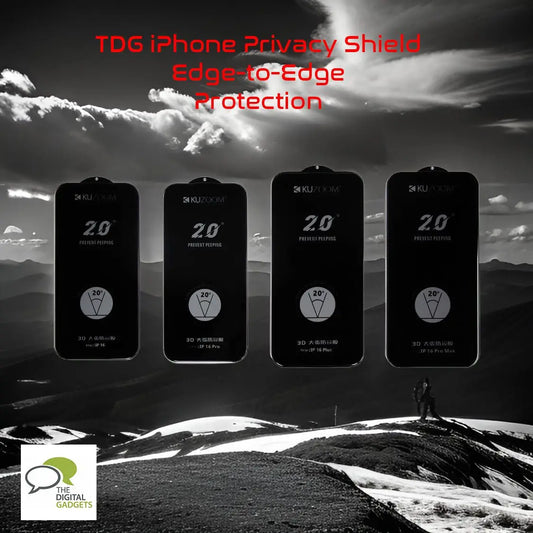 Dux Ducis iPhone 16 Plus Tempered Glass Full Screen, Privacy
