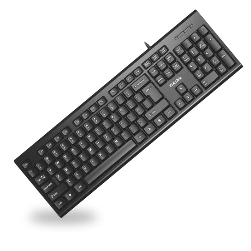 Kaku Usb Wired Keyboard, Black, KSC-359 AOBO