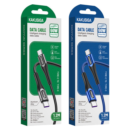 Kaku KSC-724 XIAOYUN PD smart Fast Charging Cable (Type-C to Lightning), Blue (N