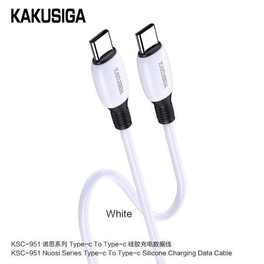 Kaku KSC-952 MINGDI PD20W Sillicone fast charging data Cable (Type-C to Lightnin