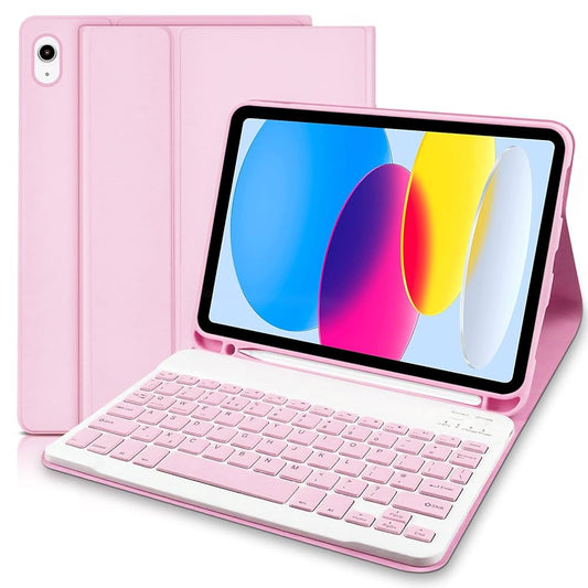 Kaku iPad (10th gen) SHUIJINGWEN PVC case, Pink