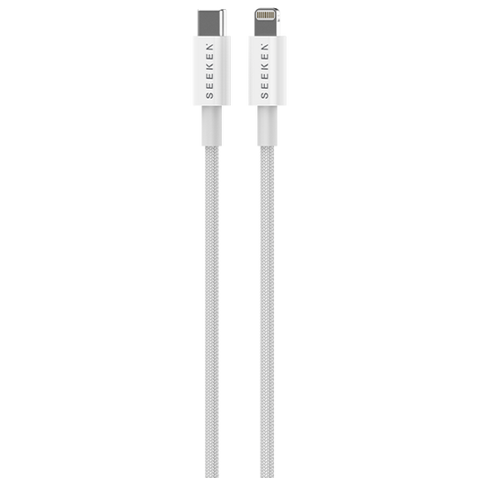 SEEKEN SPDL-177 PD20W C TO LIGHTNING CABLE WHITE