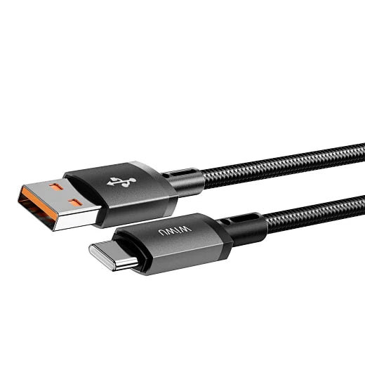 WiWU Wi-C055 USB-A to Lightning Cable, 1M Grey (New)